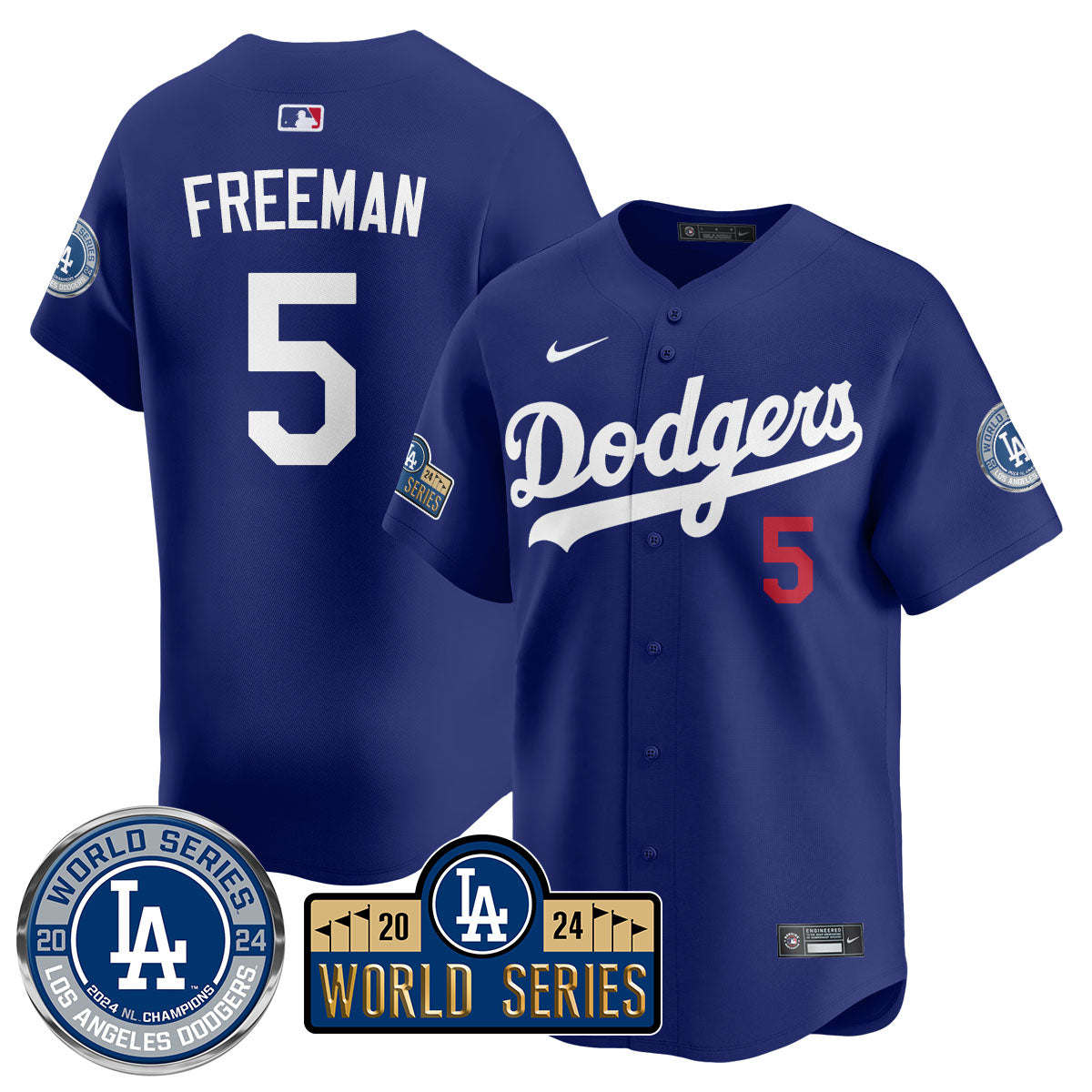 LAD World Series 2024 Jersey - All Stitched