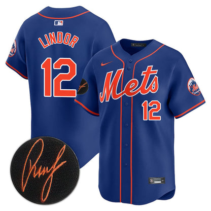 New York Mets Limited Jersey - 2018 Patch - All Stitched
