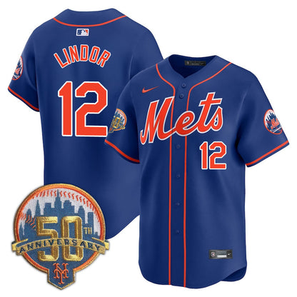 New York Mets Limited Jersey - 2012 Patch - All Stitched