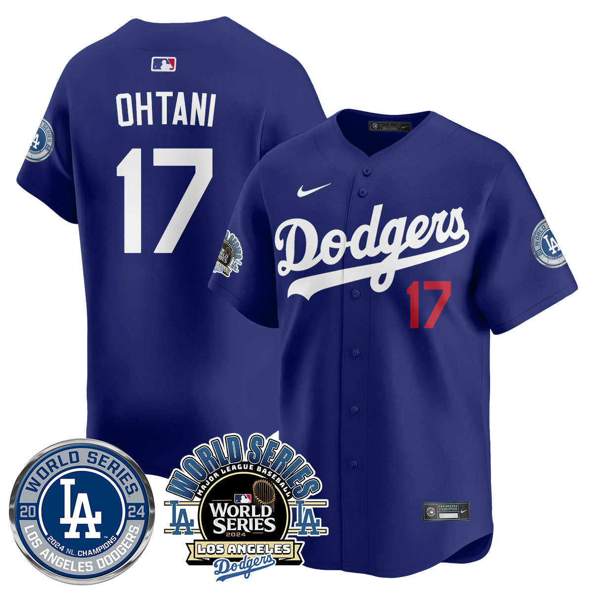 LAD World Series 2024 Jersey - All Stitched
