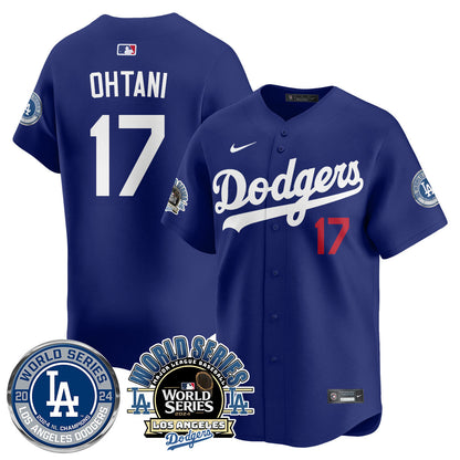 LAD World Series 2024 Jersey - All Stitched