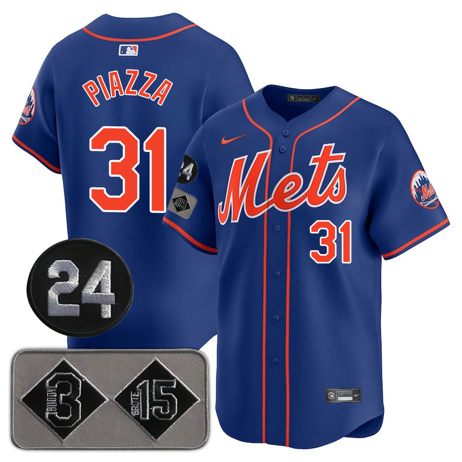 New York Mets Limited Jersey - 2024 Patch - All Stitched