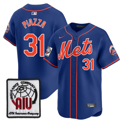 New York Mets Limited Jersey - 2000 Patch - All Stitched