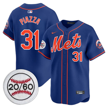 New York Mets Limited Jersey - 2001 Patch - All Stitched