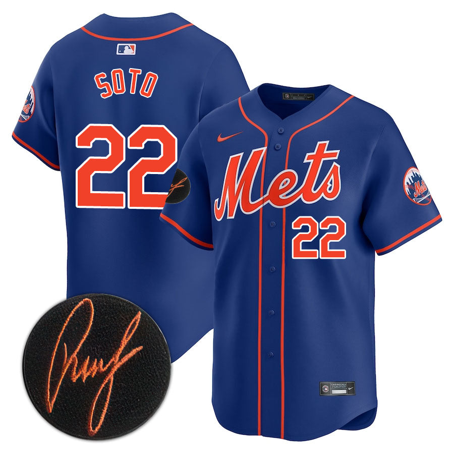 New York Mets Limited Jersey - 2018 Patch - All Stitched
