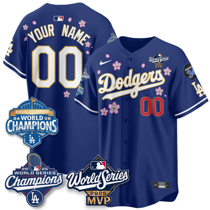 Yoshinobu Yamamoto LAD 2025 World Series MVP Jersey - All Stitched
