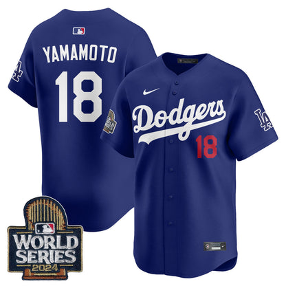 LAD World Series 2024 Jersey - All Stitched