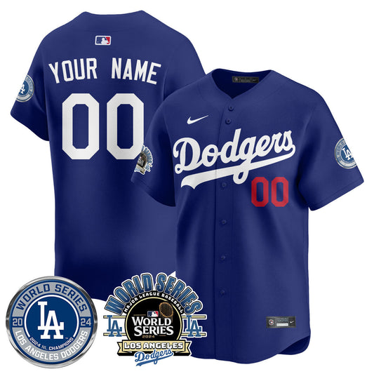 LAD World Series 2024 Custom Jersey - All Stitched