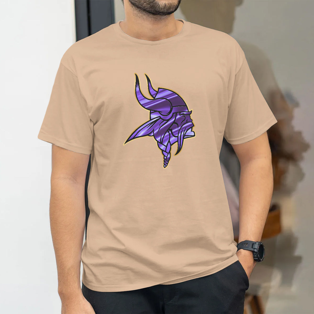 MIN Fangear Gold Edition Two Sides T-Shirt - Printed