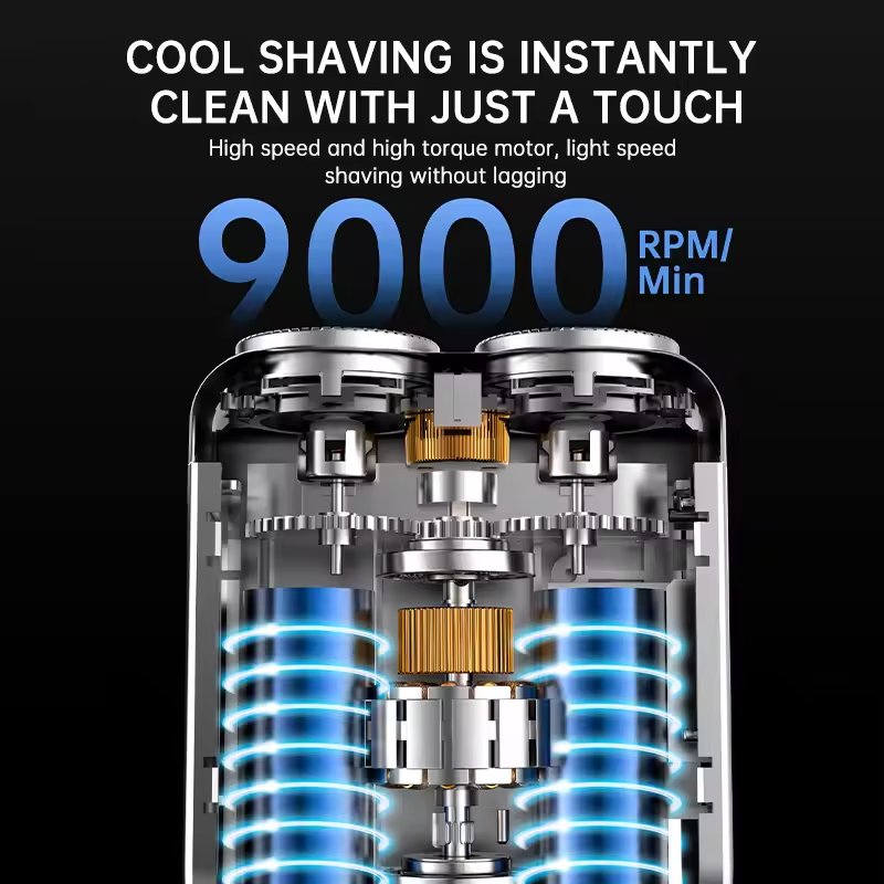 Men's Dual Blade Rechargeable Shaver
