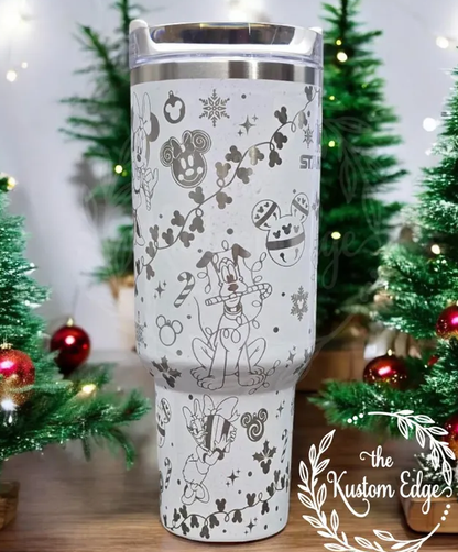 Christmas Disney Mouse 40oz Tumbler - 410QA-TB027