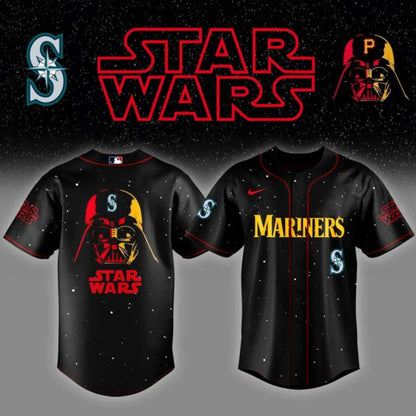Seattle Mariners x Stars Wars Night Baseball Jersey Editions Limited