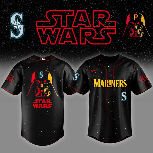 Seattle Mariners x Stars Wars Night Baseball Jersey Editions Limited
