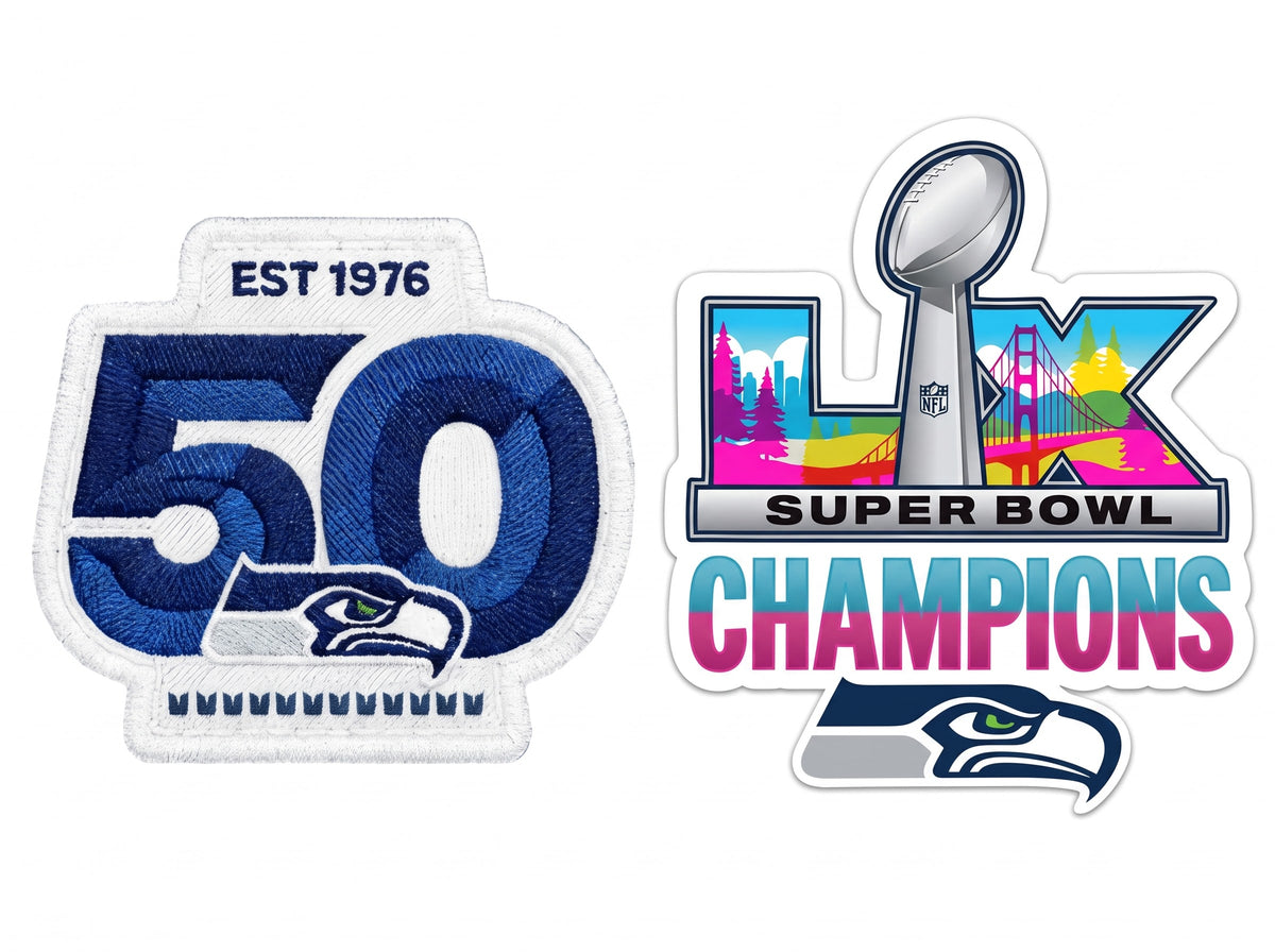 Seahawks patches