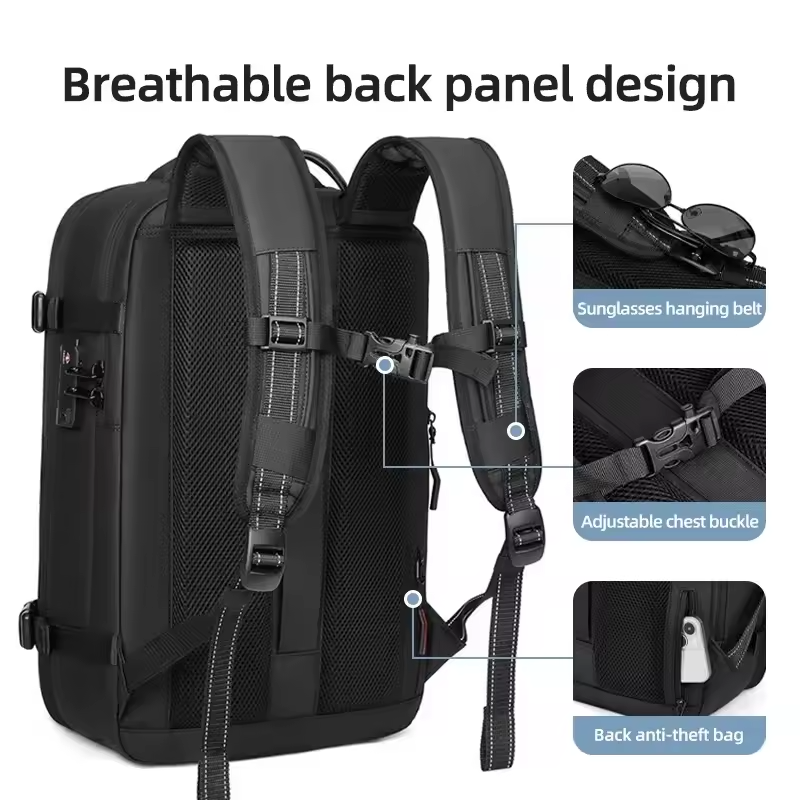 Large Capacity Travel Vacuum Compression Backpack