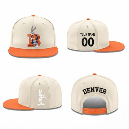 DEN x Bunny Personalized Snapback Cap - Printed