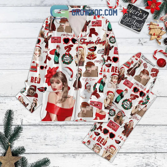 Swift Merry Christmas The Eras Tour Pajama Set PJM015