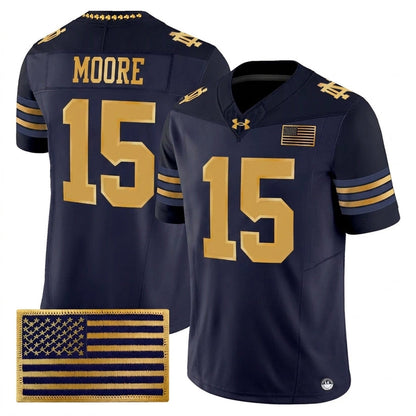 ND 2026 Shamrock Series Football Vapor Jersey - Stitched