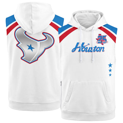 HOU Star Edition Sleeveless Hoodie Tank Top - Printed
