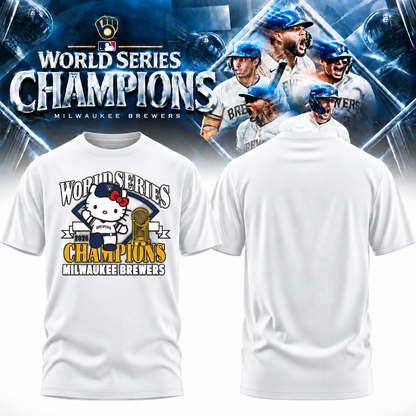 MIL World Series Champions One Side T-Shirt - Printed V21