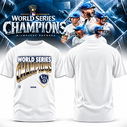 MIL World Series Champions One Side T-Shirt - Printed V13