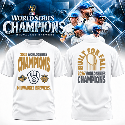 MIL World Series Champions Two Sides T-Shirt - Printed V17