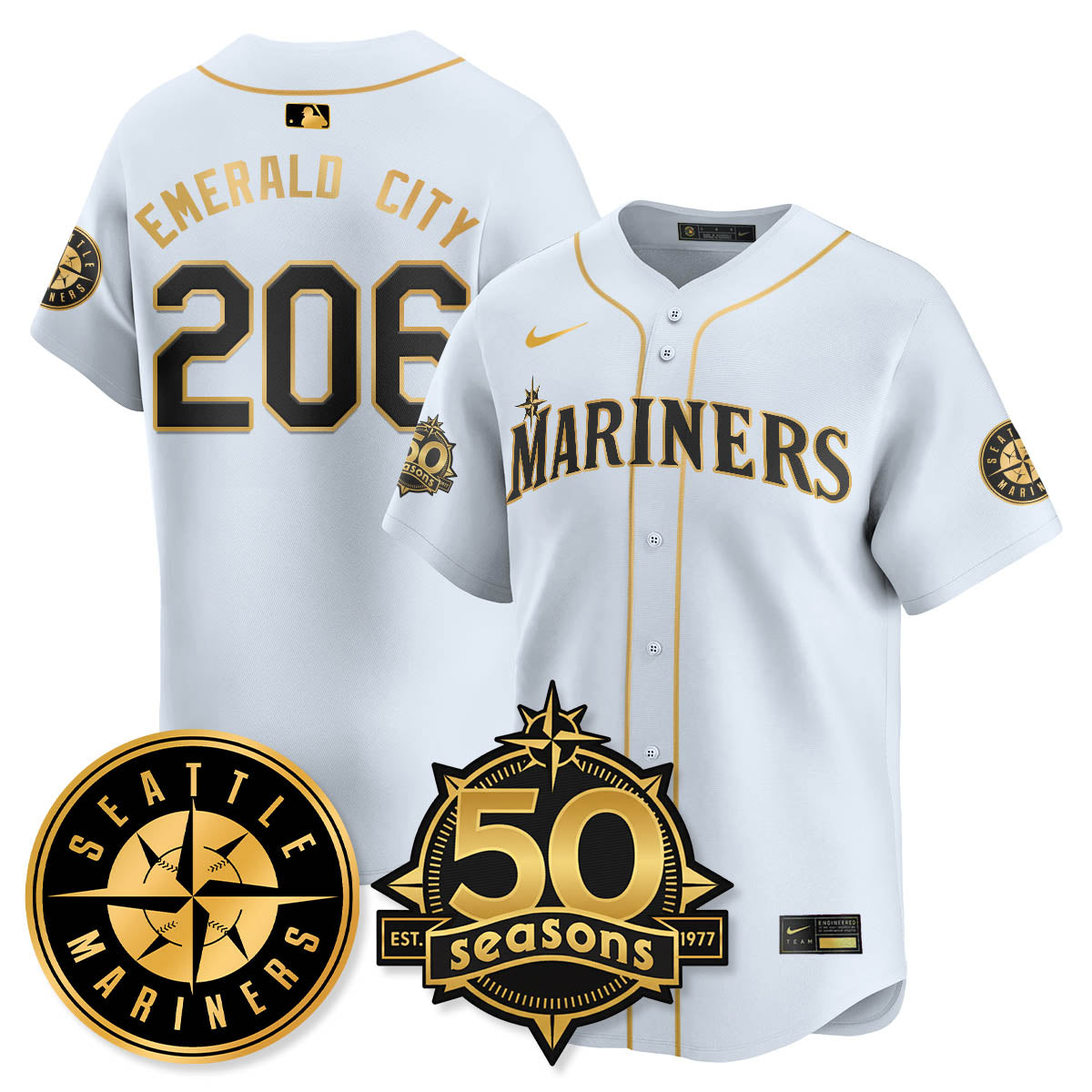 SEA Vapor Premier Limited Jersey - 50th Anniversary - All Stitched