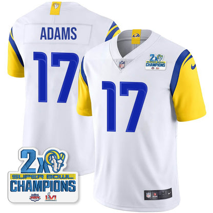 LAR 2-Time Champions Patch Vapor Limited Jersey - All Stitched