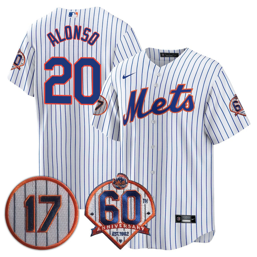 New York Mets Limited Jersey - 2022 Patch - All Stitched