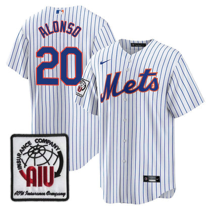 New York Mets Limited Jersey - 2000 Patch - All Stitched