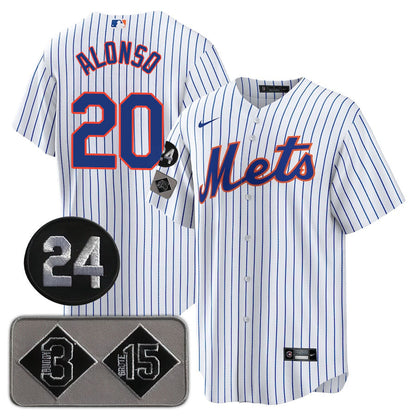 New York Mets Limited Jersey - 2024 Patch - All Stitched