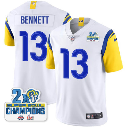 LAR 2-Time Champions Patch Vapor Limited Jersey - All Stitched