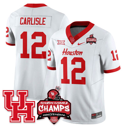 HCG Football 2025 Kinder's Texas Bowl Champions Jersey - All Stitched