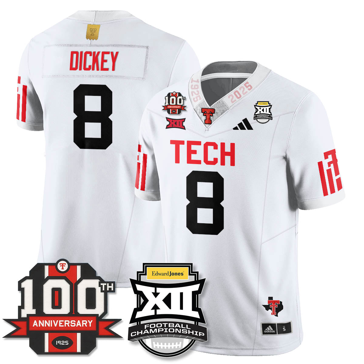 TTRR Football Vapor Limited Jersey - Edward Jones Champions - All Stitched