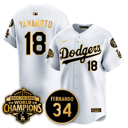LAD 2025 Back To Back Champions Jersey - All Stitched