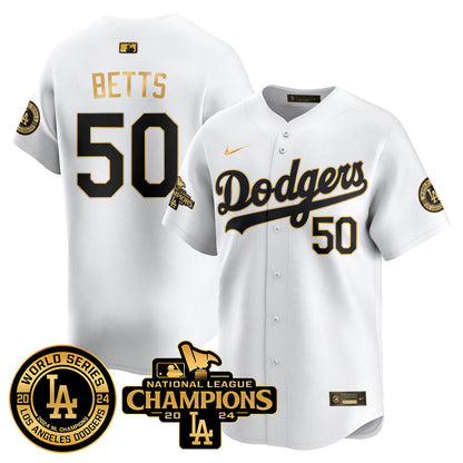 LAD World Series NL Champions Jersey - All Stitched