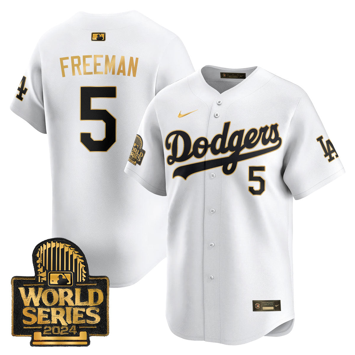 LAD World Series 2024 Jersey - All Stitched