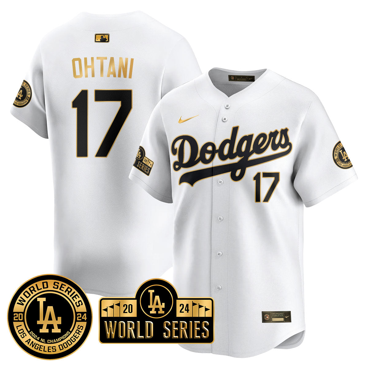 LAD World Series 2024 Jersey - All Stitched