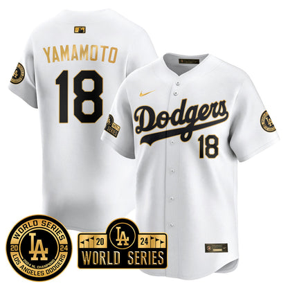 LAD World Series 2024 Jersey - All Stitched
