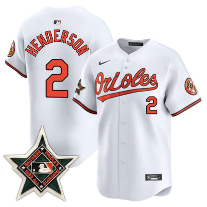 Baltimore Orioles Limited Jersey - 1993 Patch - All Stitched