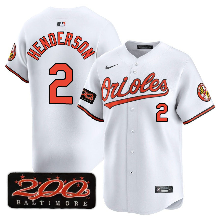 Baltimore Orioles Limited Jersey - 1997 Patch - All Stitched