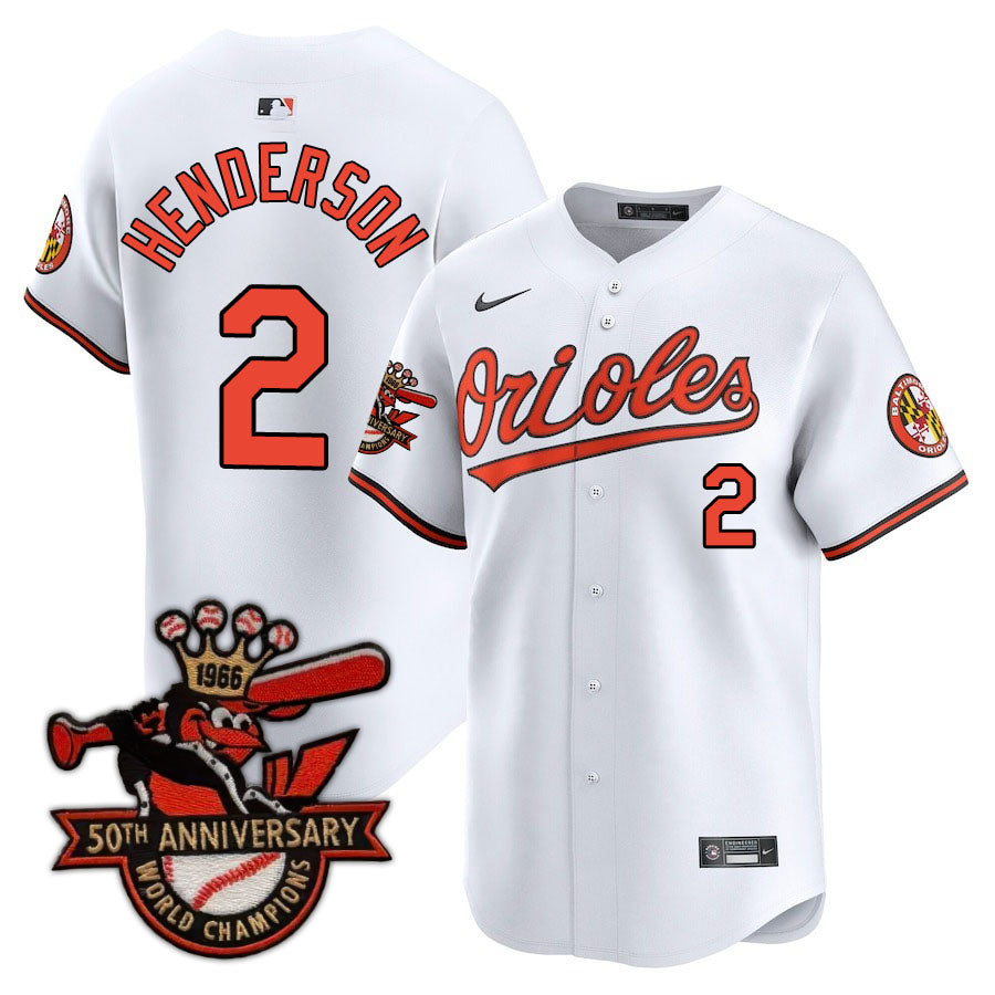 Baltimore Orioles Limited Jersey - 2016 Patch - All Stitched