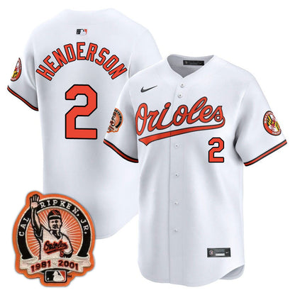 Baltimore Orioles Limited Jersey - 2001 Patch - All Stitched