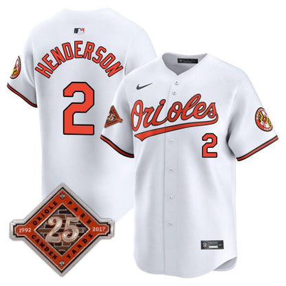 Baltimore Orioles Limited Jersey - 2017 Patch - All Stitched