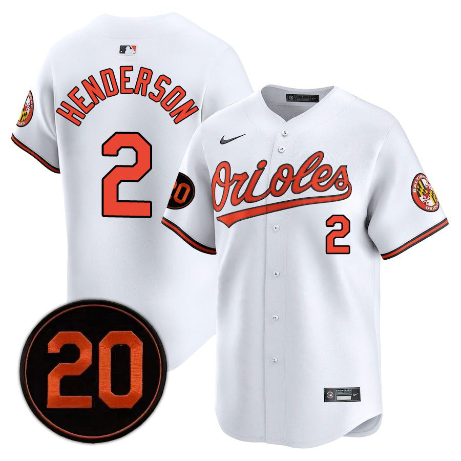 Baltimore Orioles Limited Jersey - 2019 Patch - All Stitched