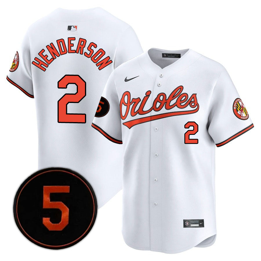 Baltimore Orioles Limited Jersey - 2023 Patch - All Stitched