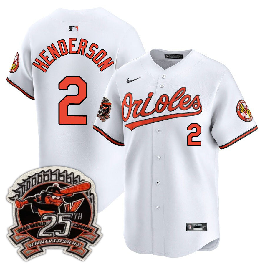 Baltimore Orioles Limited Jersey - 2008 Patch - All Stitched