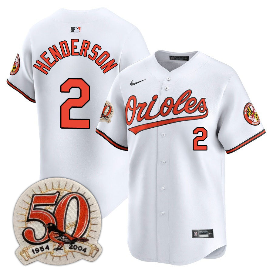 Baltimore Orioles Limited Jersey - 2004 Patch - All Stitched