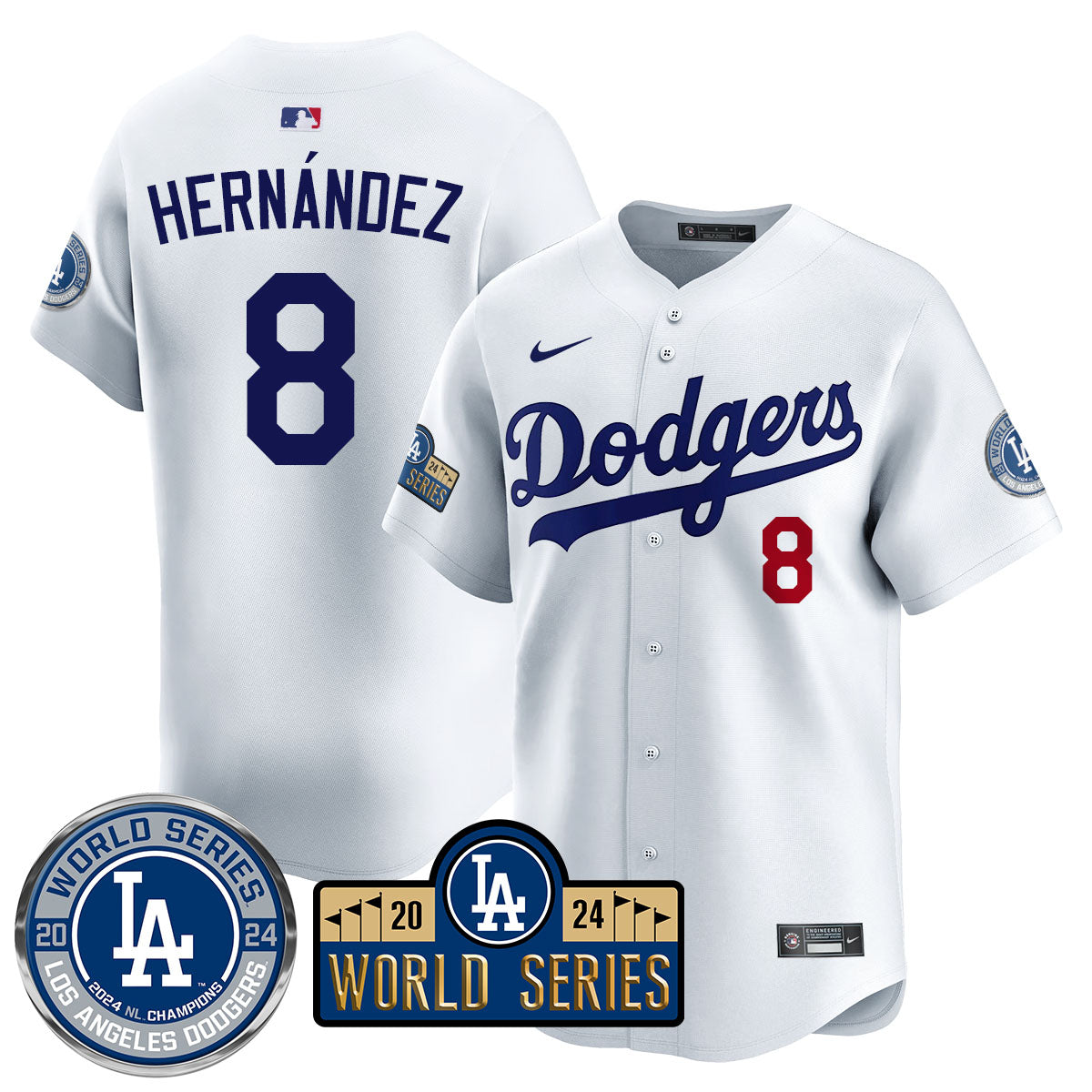 LAD World Series 2024 Jersey - All Stitched