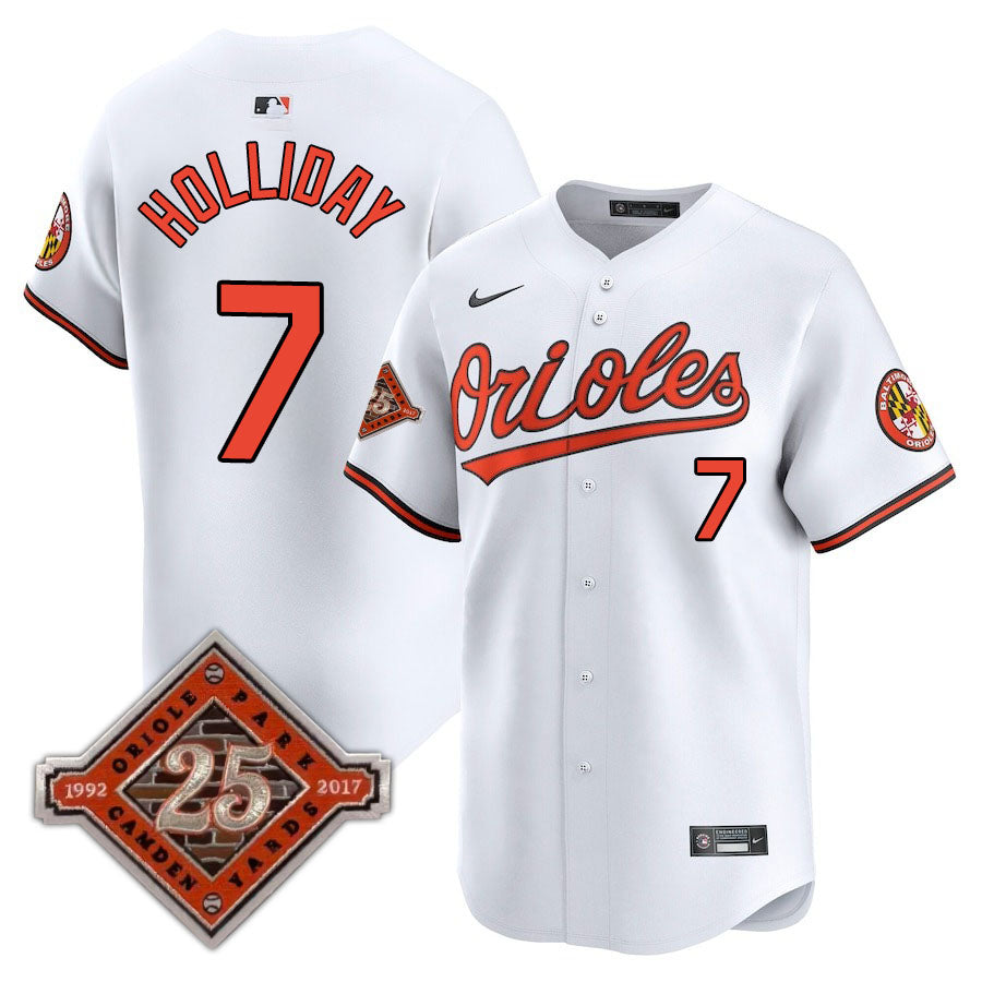 Baltimore Orioles Limited Jersey - 2017 Patch - All Stitched